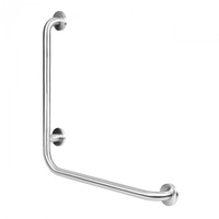 Poręcz kątowa dla niepełnosprawnych Sanjo 60x60 cm  90° stal nierdzewna 32-PK60SM