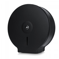 Metalowy czarny podajnik Jumbo na papier toaletowy PH190MBL